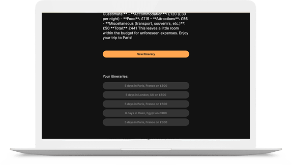 Places itinerary generator-04